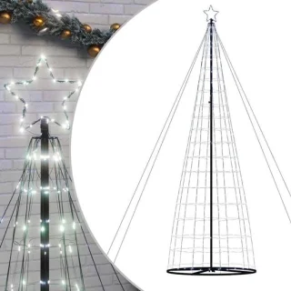 vidaXL LED-kerstboom 500 cm