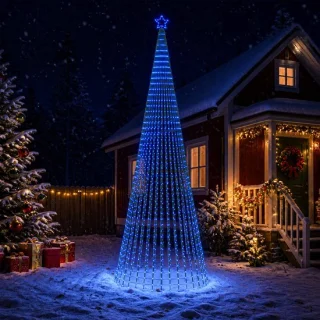 vidaXL led-kerstboom 500 cm