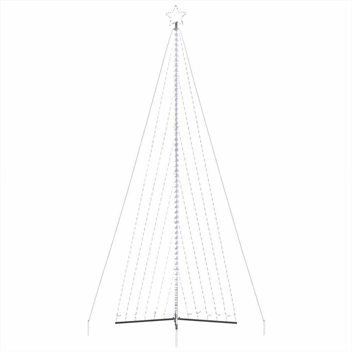 vidaXL LED-kerstboom 789 LEDs 476 cm