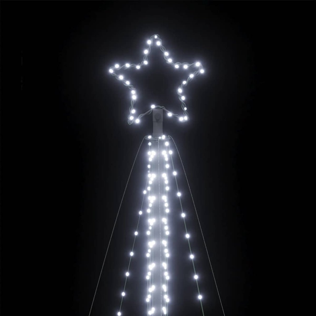 vidaXL LED-kerstboom 789 LEDs 476 cm