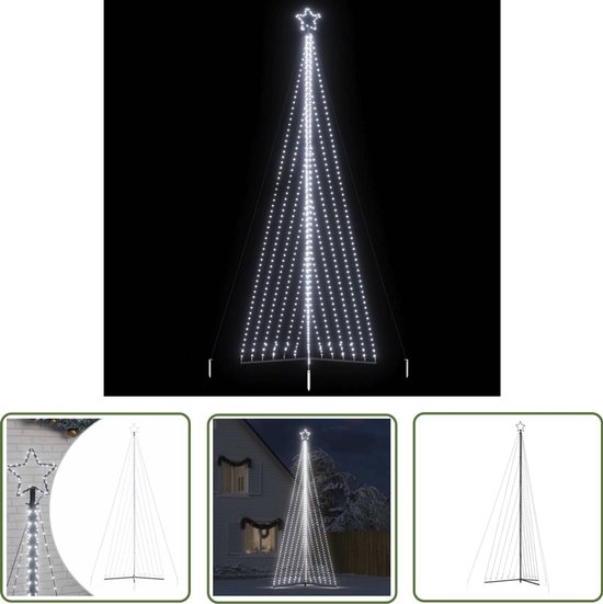 vidaXL LED-kerstboom 789 LEDs 476 cm