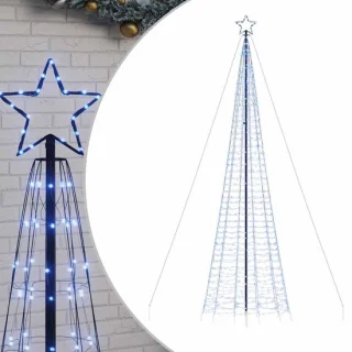 vidaXL LED-kerstboom met spikes, 500 cm