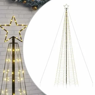 vidaXL LED-kerstboom met spikes 500 cm