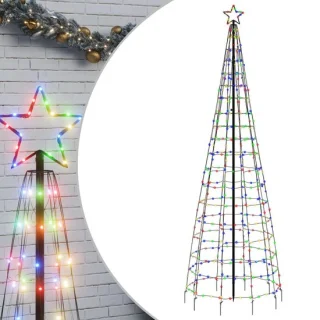 vidaXL LED-kerstboom met spikes