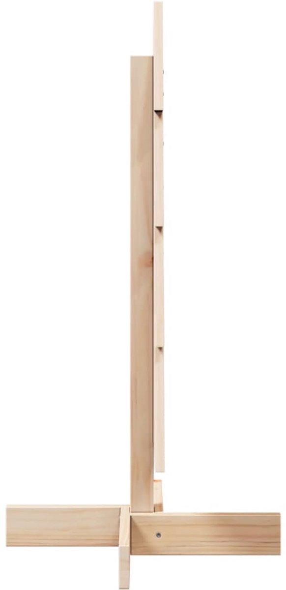 vidaXL Massief Grenenhouten Kerstboom 80 cm