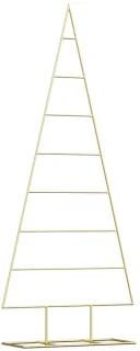 vidaXL metalen kerstboom goud 150 cm