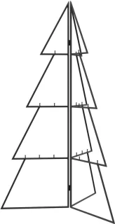 vidaXL metalen kerstboom Kuopio 100 cm staal zwart