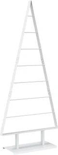 vidaXL Metalen kerstboom Kuopio 150 cm staal wit