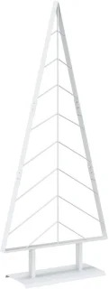 vidaXL metalen kerstboom KUOPIO 150 cm staal wit