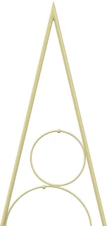 vidaXL metalen kerstboom KUOPIO – 180 cm – staal – goud