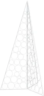 vidaXL metalen kerstboom KUOPIO 180 cm staal wit