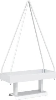 vidaXL metalen kerstboom Kuopio 60 cm staal wit