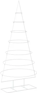 vidaXL Metalen kerstboom KUOPIO met standaard 210 cm wit