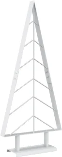 vidaXL metalen kerstboom Kuopio met standaard 90 cm staal wit