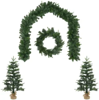 vidaXL mini-kerstbomenset 60 cm