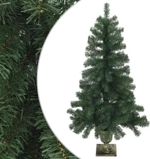 vidaXL mini-kerstboom 120 cm PVC groen