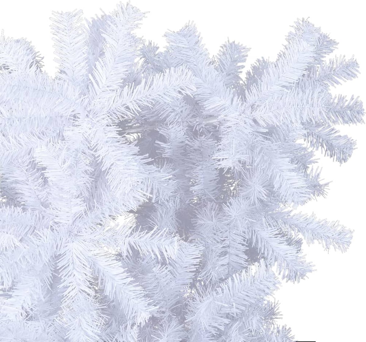 vidaXL Omgekeerde Kerstboom wit 150 cm