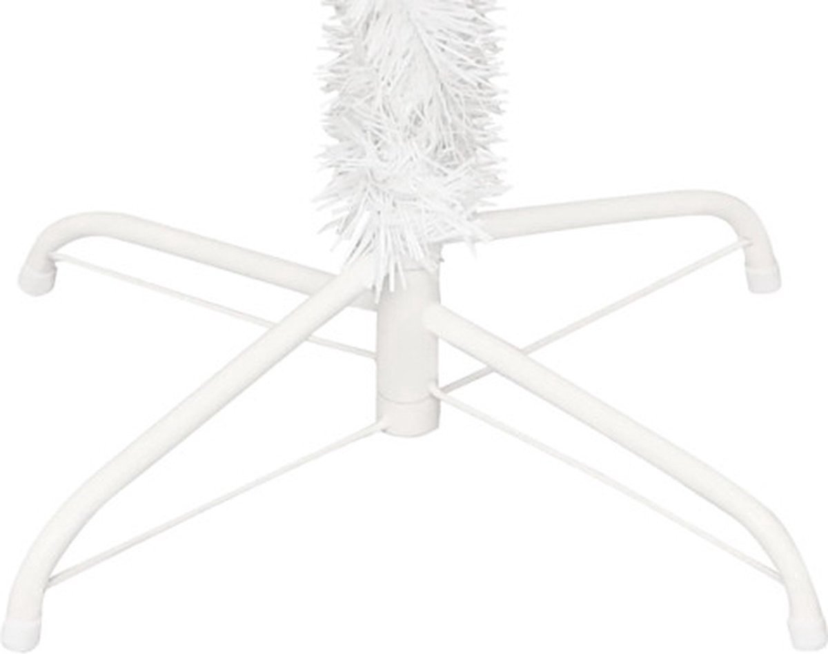 vidaXL Omgekeerde Kerstboom wit 150 cm