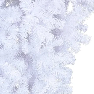 vidaXL Omgekeerde kunstkerstboom 120 cm wit