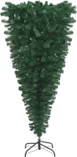 vidaXL Omgekeerde kunstkerstboom 150 cm groen