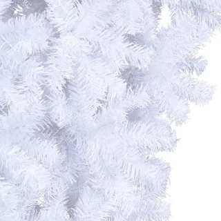 vidaXL Omgekeerde kunstkerstboom 210 cm wit