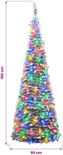 vidaXL pop-up kerstboom 150 cm