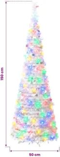 vidaXL pop-up kerstboom Wit