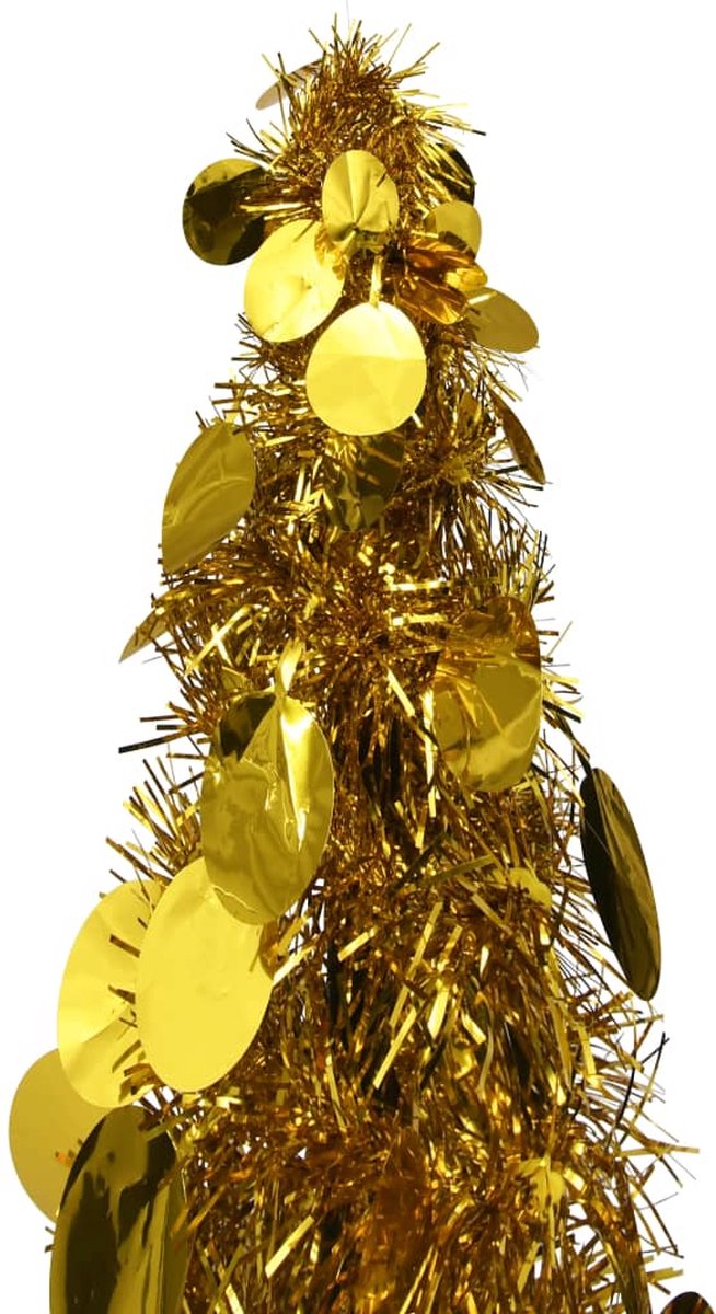 vidaXL Pop-up Kunstkerstboom 120 cm Goud