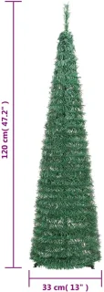 vidaXL Pop-up kunstkerstboom