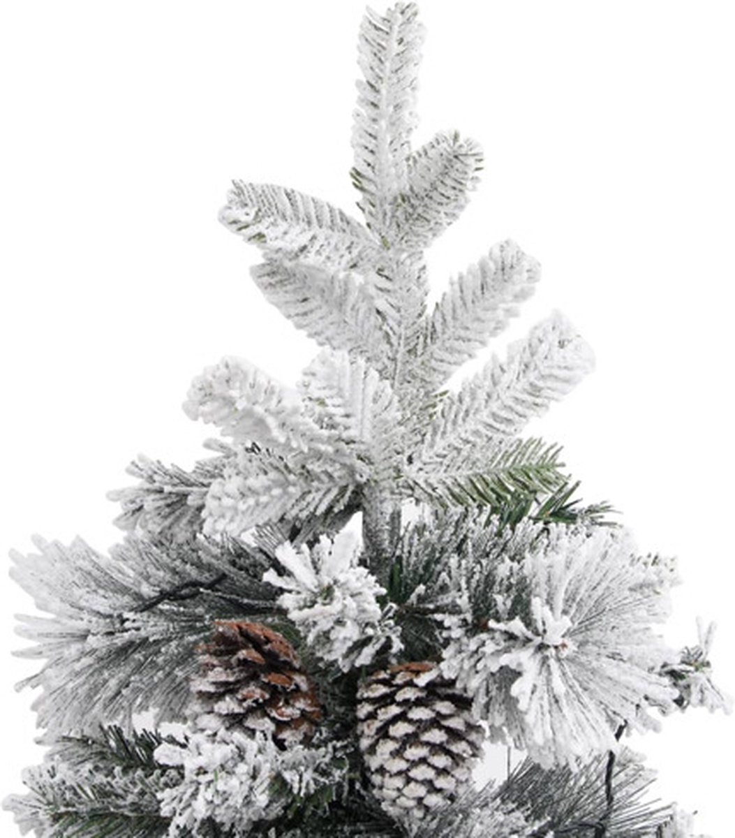 vidaXL PVC PE LED Kerstboom 195 cm
