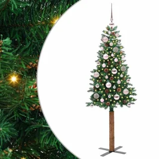 vidaXL slanke kerstboom groen 150 cm