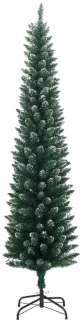 vidaXL Smalle kunstkerstboom 240 cm