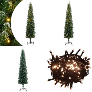 vidaXL Smalle kunstkerstboom 240 cm
