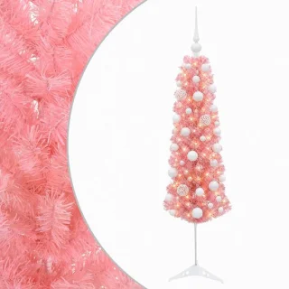 vidaXL smalle kunstkerstboom met kerstbal