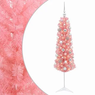 vidaXL smalle kunstkerstboom met kerstbal