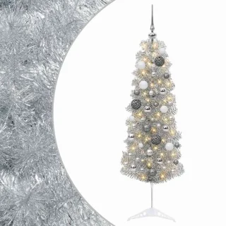 vidaXL smalle kunstkerstboom met kerstbal