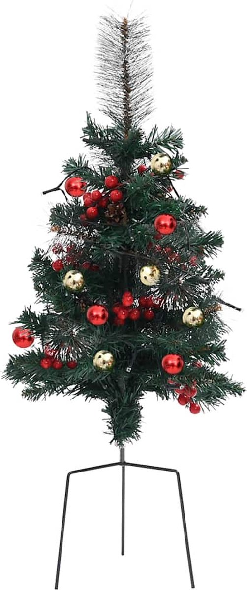vidaXL Tuinkerstbomen 2 stuks 76 cm PVC