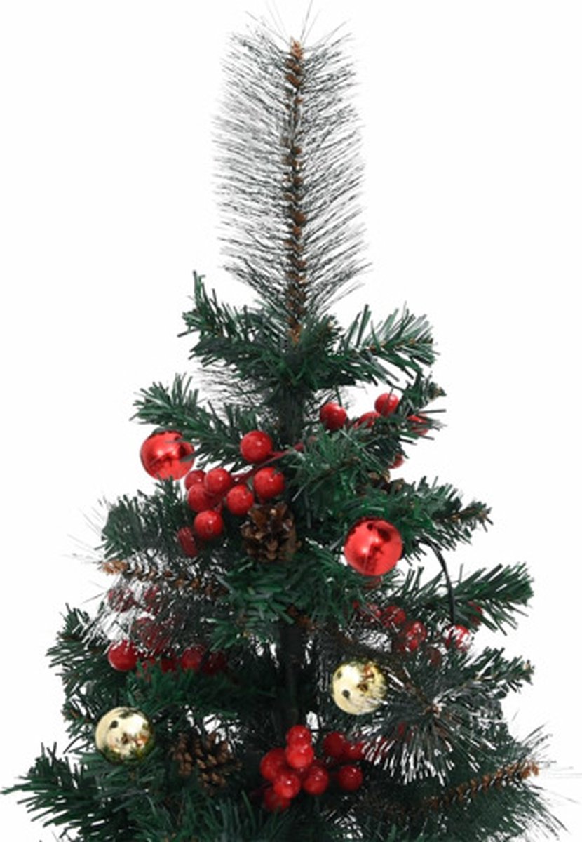 vidaXL Tuinkerstbomen 2x 76 cm PVC