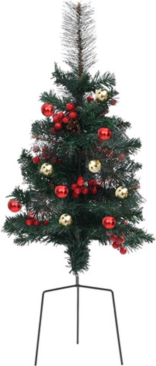 vidaXL Tuinkerstbomen 2x 76 cm PVC