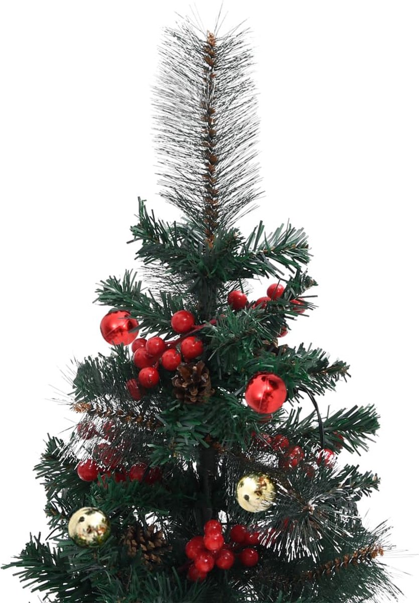vidaXL Tuinkerstbomen PVC 2 stuks 76 cm