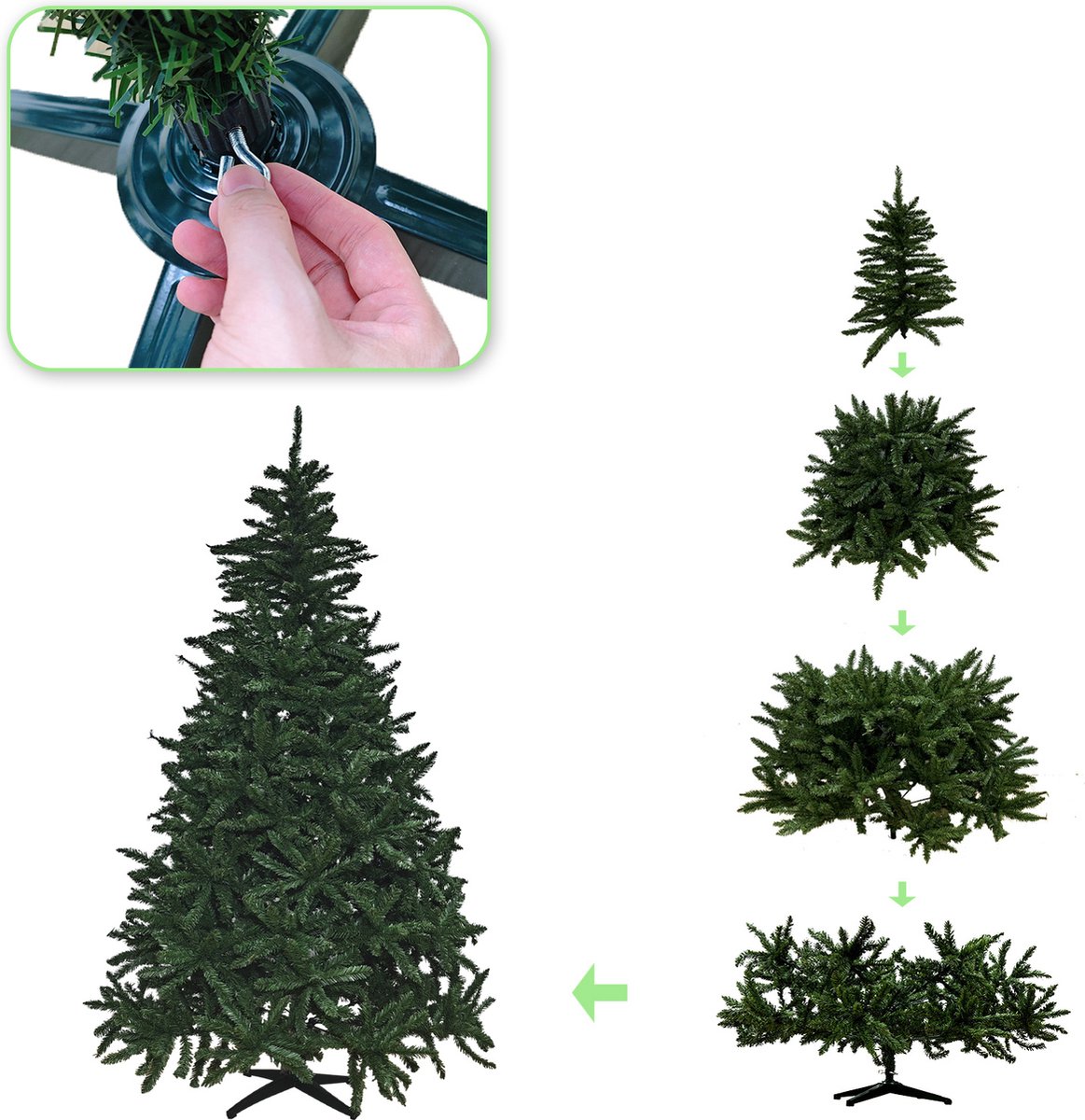 Viking Choice Kunstkerstboom 180 cm Groen