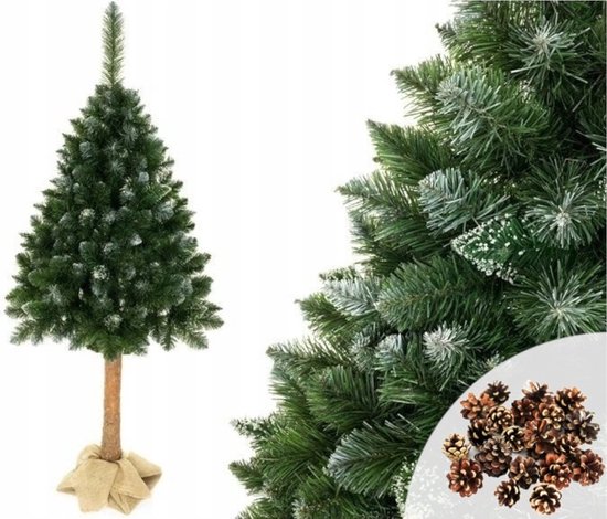 Viking Choice Kunstkerstboom 180 cm Groen/Wit Op Stam