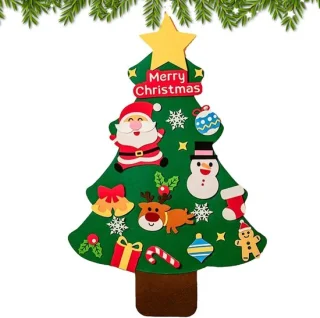 Vilten Kerstboom 70 cm - Kinderformaat