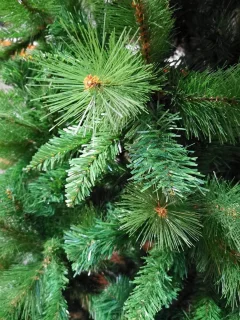 Vulgaar En Groen Kunstkerstboom 210cm Metalen Standaard