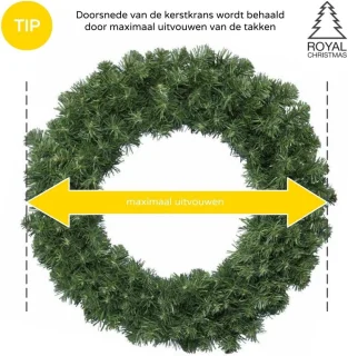 Washington Kerstkrans 60 cm