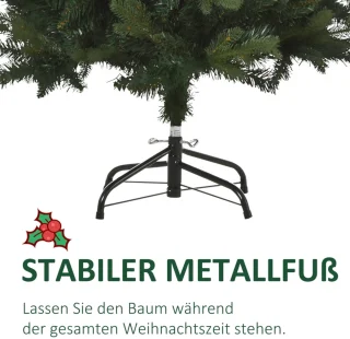 Weihnachtsbaum Kunsttanne 120 cm Grün