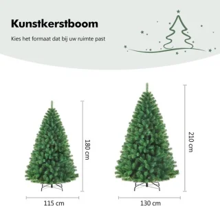 Wentinkmo - Kunstkerstboom 210 PVC