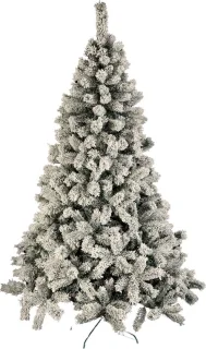 Windy Peak kunstkerstboom 150 cm groen besneeuwd