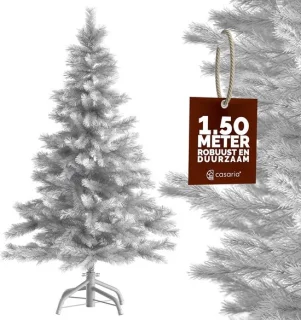 Witte kunstkerstboom 150 cm