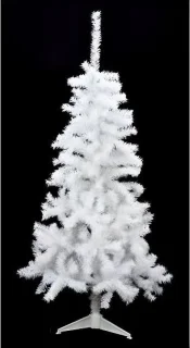 Witte kunstkerstboom 180 cm